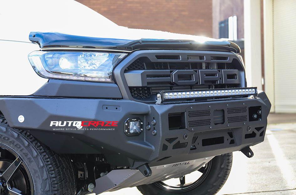 FORD RANGER AVALANCHE GLOSS BLACK MILLED ACCENTS